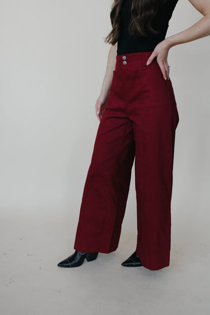 Stella Wide Leg Ankle Pant