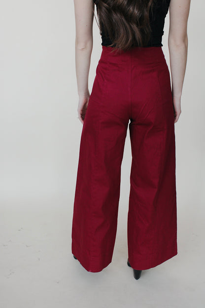 Stella Wide Leg Ankle Pant