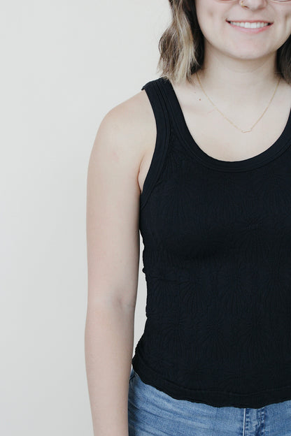 Reversible Lace Textured Tank