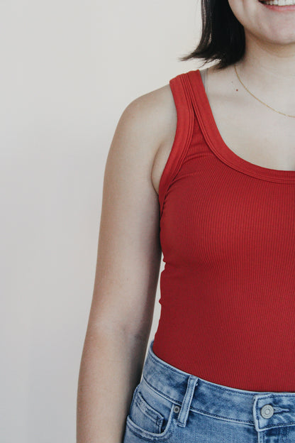 Reversible Ribbed Tank - more colors available