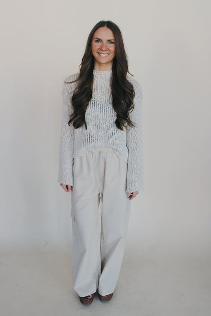 Hailey Linen Cargo Pant