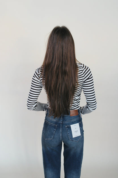 Ichi Striped Long Sleeve