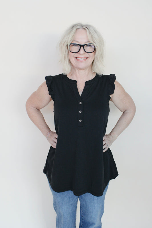 Raia Ruffle Knit Top