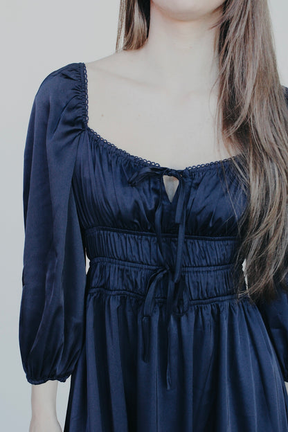 Jaclyn Satin Maxi Dress