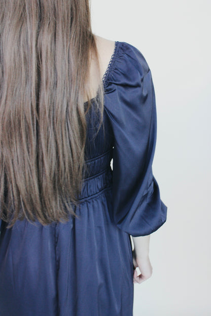 Jaclyn Satin Maxi Dress