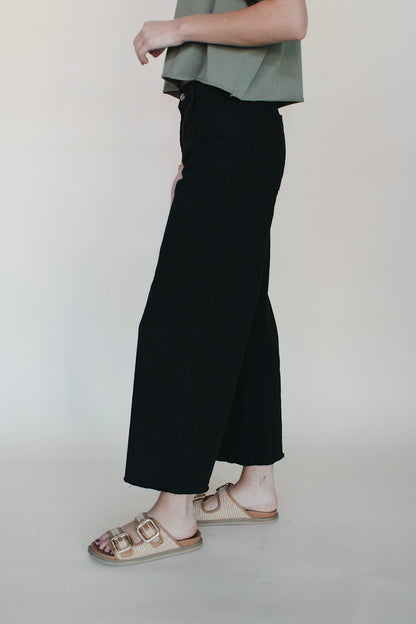 Reese Twill Wide Leg Pant