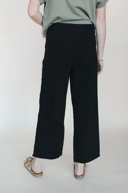 Reese Twill Wide Leg Pant