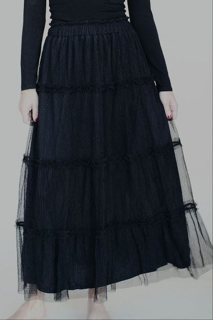 Madeline Polka Dot Tulle Skirt