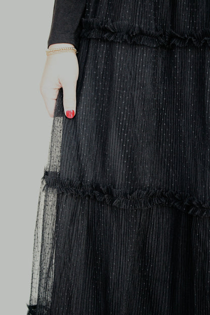 Madeline Polka Dot Tulle Skirt