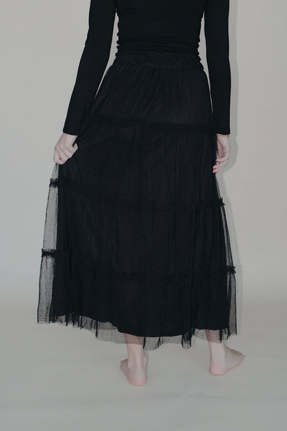 Madeline Polka Dot Tulle Skirt