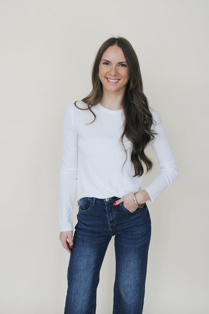 Free People Nova Tee - White