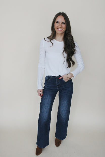 Free People Nova Tee - White