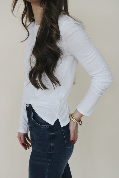 Free People Nova Tee - White