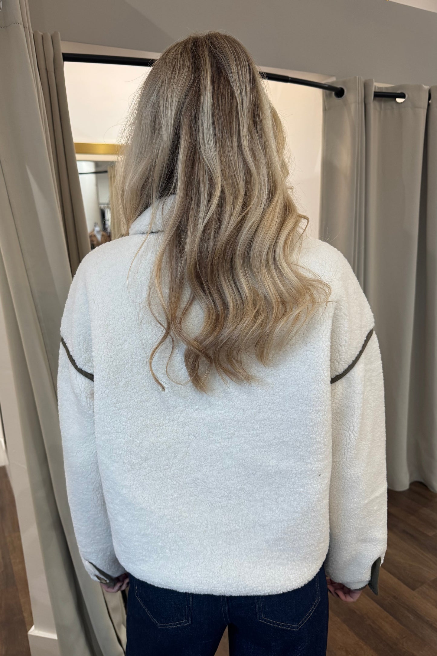 Drew Faux Shearling Jacket