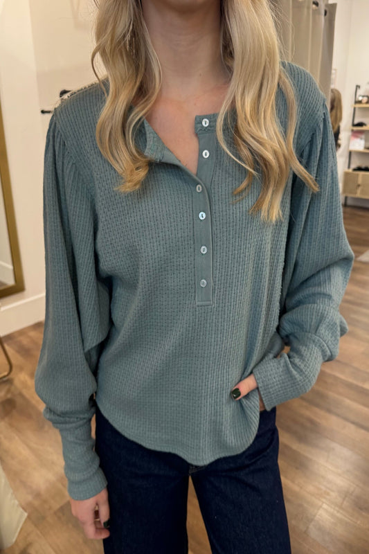 Free People Quinn Knit Top