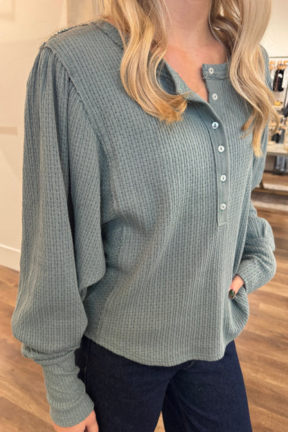 Free People Quinn Knit Top